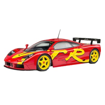 Macheta auto McLaren F1 GTR (1996), 1:18, Rosu, Solido Macheta auto McLaren F1 GTR (1996), 1:18, Rosu, Solido