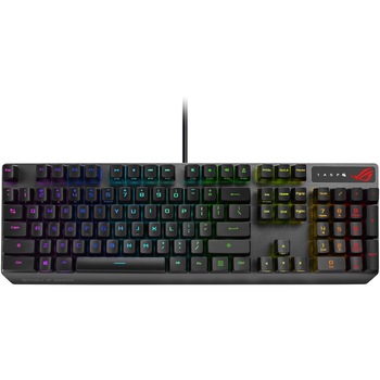 Tastatura gaming mecanica ASUS ROG Strix Scope RX, RGB, switch-uri ROG RX RED, iluminare Aura Sync, Negru Tastatura gaming mecanica ASUS ROG Strix Scope RX, RGB, switch-uri ROG RX RED, iluminare Aura Sync, Negru