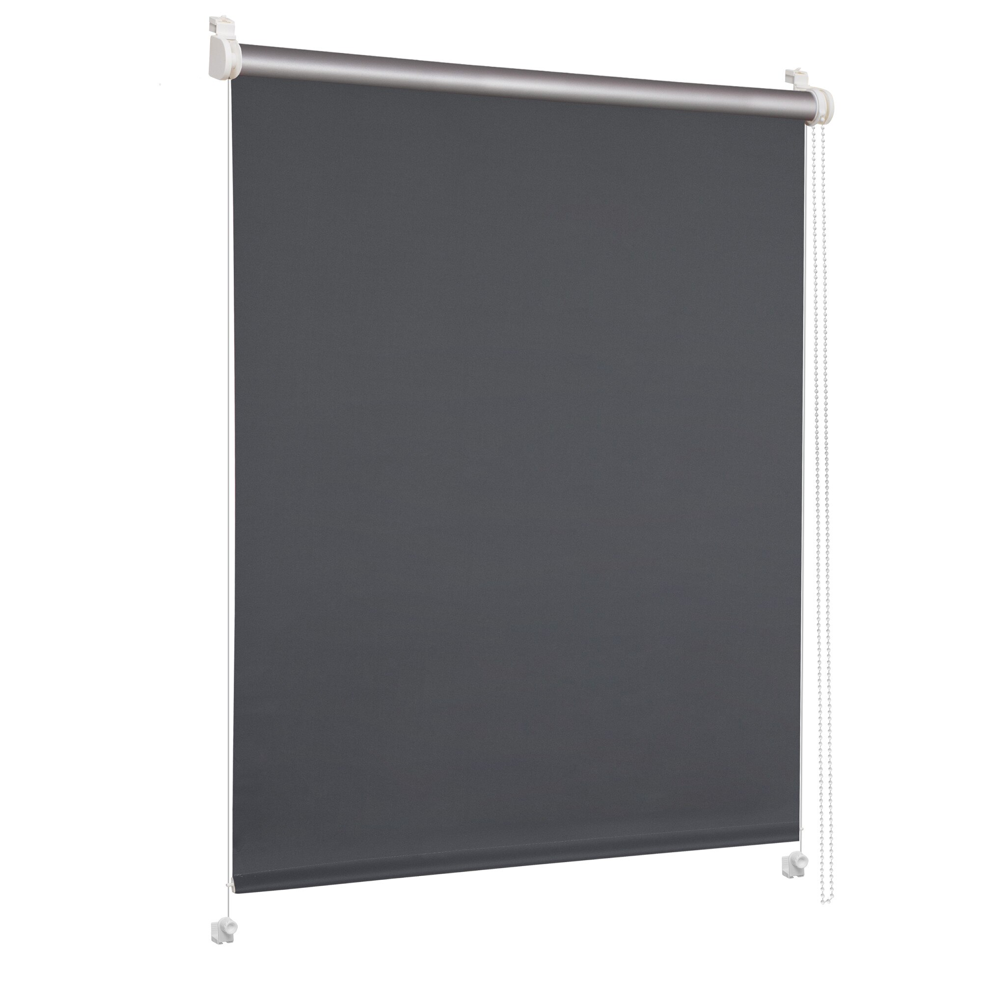 Rulou translucid,model simplist,de culoare gri,dimensiunea 57x160 cm