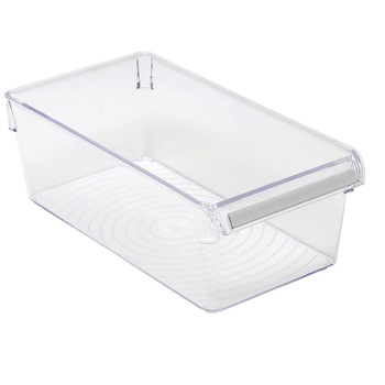 Organizator Frigider, Sertar pentru depozitare, Transparent, 29x15x10 cm Organizator Frigider, Sertar pentru depozitare, Transparent, 29x15x10 cm