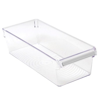Organizator Frigider, Sertar pentru depozitare, Transparent, 36x15x10 cm Organizator Frigider, Sertar pentru depozitare, Transparent, 36x15x10 cm