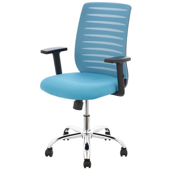 Scaun de birou ergonomic Kring Angel-M, mecanism reglare pozitie spatar, mesh, Albastru Scaun de birou ergonomic Kring Angel-M, mecanism reglare pozitie spatar, mesh, Albastru