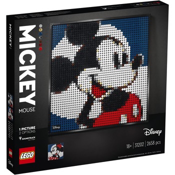 LEGO Art - Disney's Mickey Mouse 31202, 2658 piese LEGO Art - Disney's Mickey Mouse 31202, 2658 piese