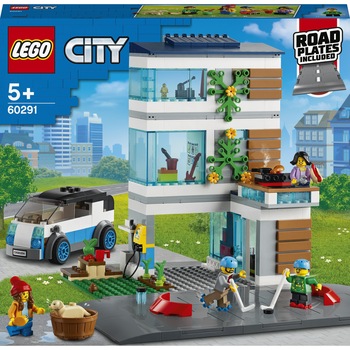 LEGO City Community - Casa familiei 60291, 388 piese LEGO City Community - Casa familiei 60291, 388 piese