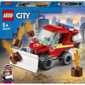 LEGO City Fire - Camion de pompieri 60279, 87 piese LEGO City Fire - Camion de pompieri 60279, 87 piese