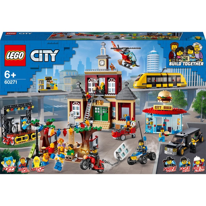 LEGO City Town - Main Square 60271, 1517 части