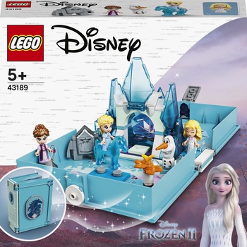 LEGO Disney Princess - Aventuri din cartea de povesti cu Elsa si Nokk 43189, 125 piese LEGO Disney Princess - Aventuri din cartea de povesti cu Elsa si Nokk 43189, 125 piese