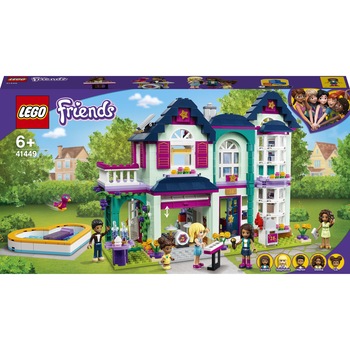 LEGO Friends - Casa familiei Andreei 41449, 802 piese LEGO Friends - Casa familiei Andreei 41449, 802 piese