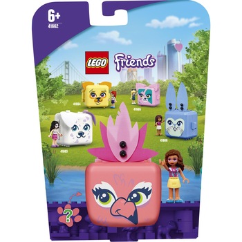 LEGO Friends - Cubul flamingo al Oliviei 41662, 41 piese LEGO Friends - Cubul flamingo al Oliviei 41662, 41 piese