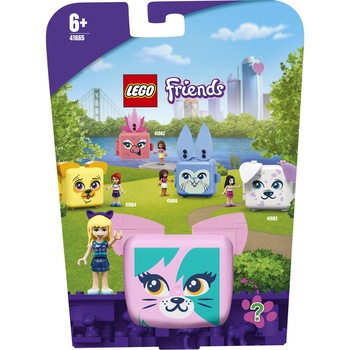 LEGO Friends - Cubul pisica al Stephaniei 41665, 46 piese LEGO Friends - Cubul pisica al Stephaniei 41665, 46 piese