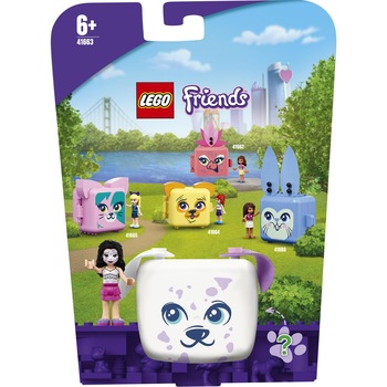 LEGO Friends - Cubul dalmatian al Emmei 41663, 41 piese LEGO Friends - Cubul dalmatian al Emmei 41663, 41 piese