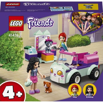 LEGO Friends - Masina pentru ingrijirea pisicilor 41439, 60 piese LEGO Friends - Masina pentru ingrijirea pisicilor 41439, 60 piese