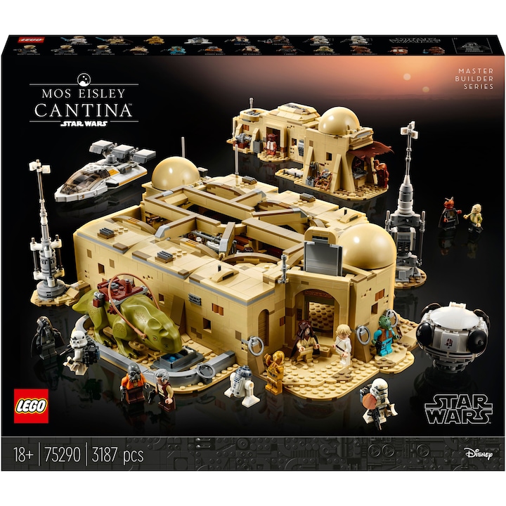 LEGO Star Wars - Mos Eisley Cantina 75290, 3187 части
