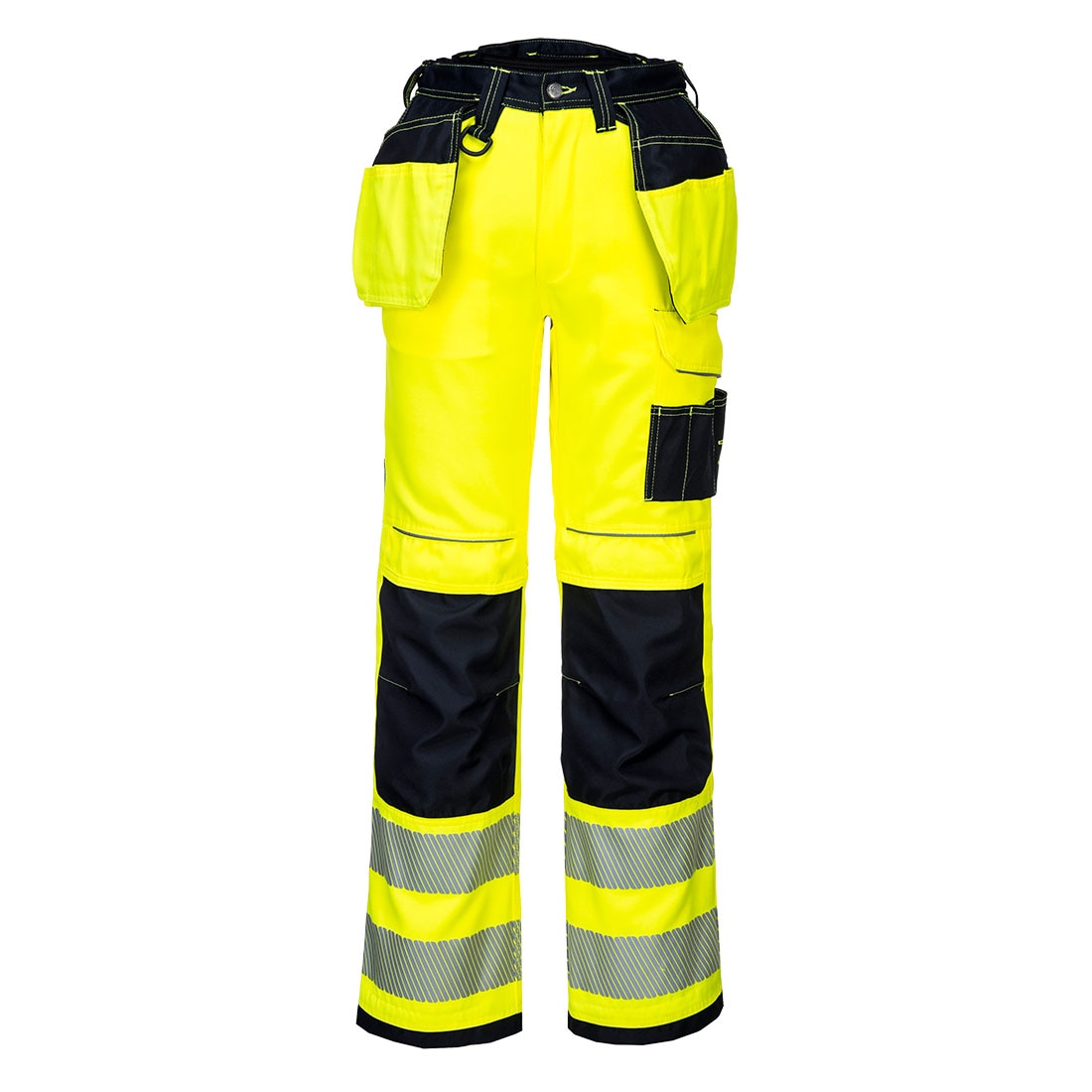 Pantaloni de lucru Holster Hi-Vis, T501YBR33, culoarea Galben/Negru, marimea EU48