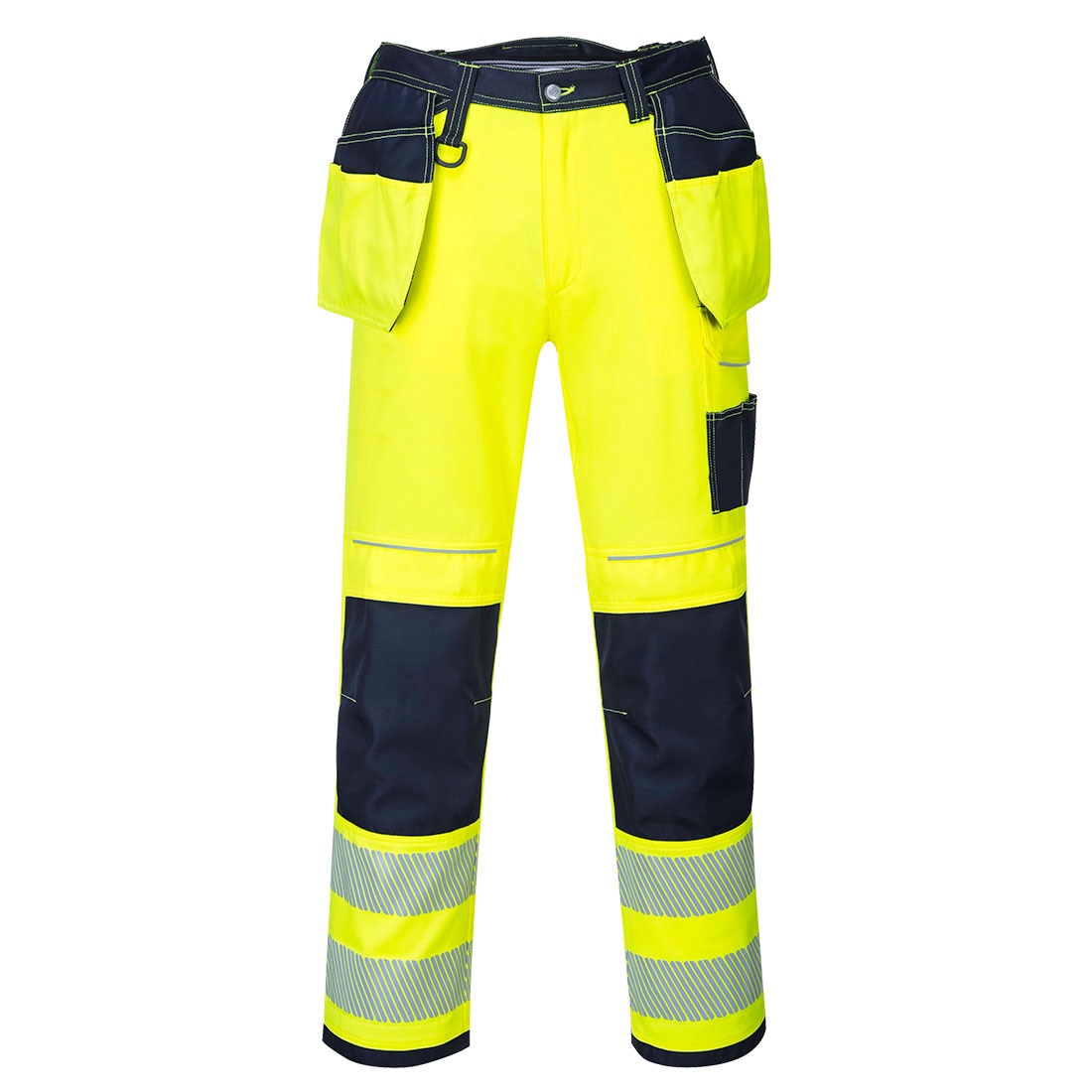 Pantaloni de lucru Holster Hi-Vis, T501YNR30, culoarea Galben/Negru, marimea EU46