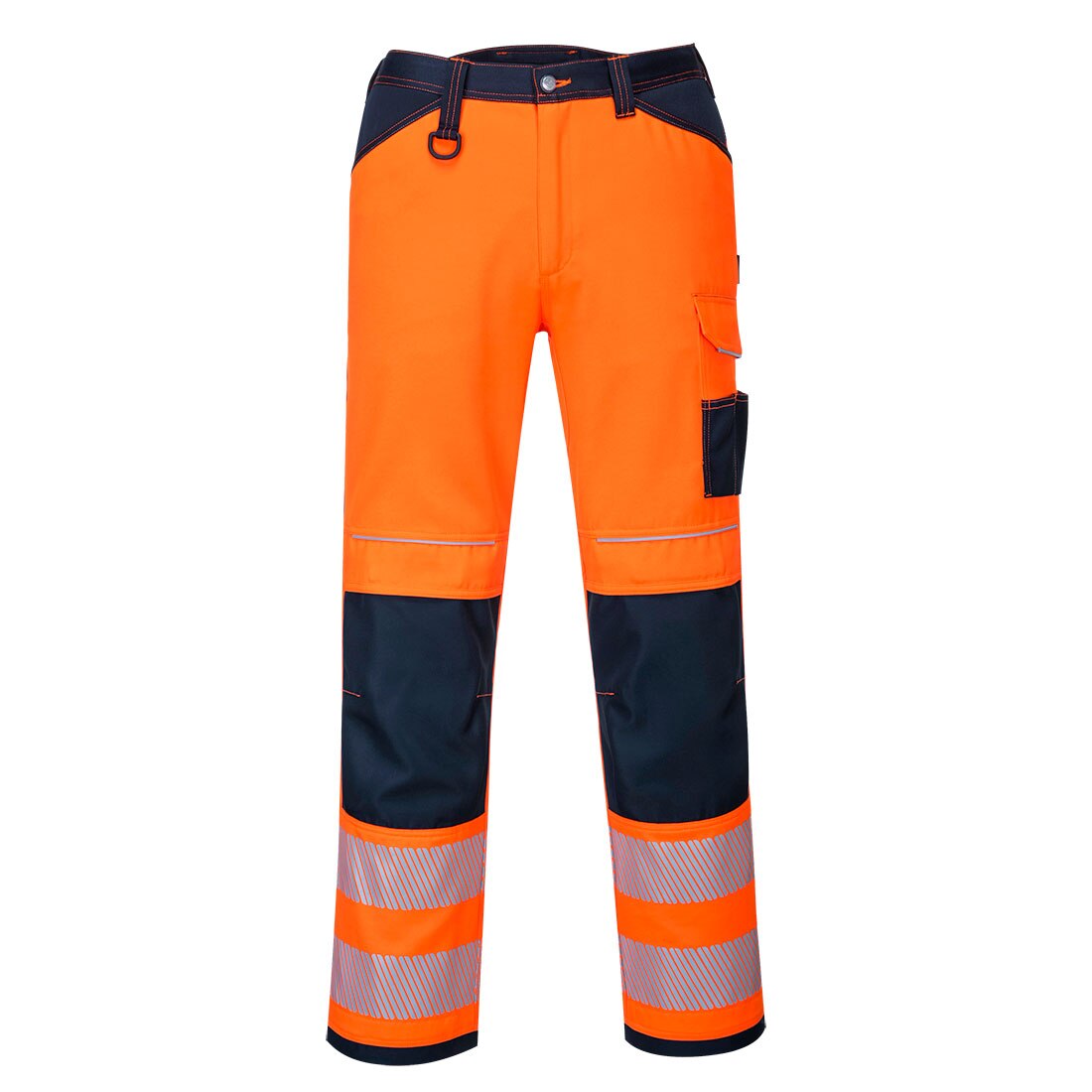 Pantaloni de lucru HI VIS PW3, PW340ONR40, culoarea Portocaliu/Negru, marimea EU56