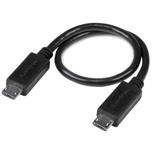 Cablu OTG Startech Micro Usb - Micro Usb, 20 cm