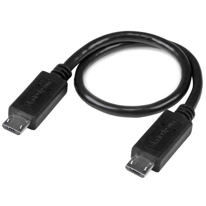 OTG кабел Startech Micro Usb - Micro Usb, 20 см