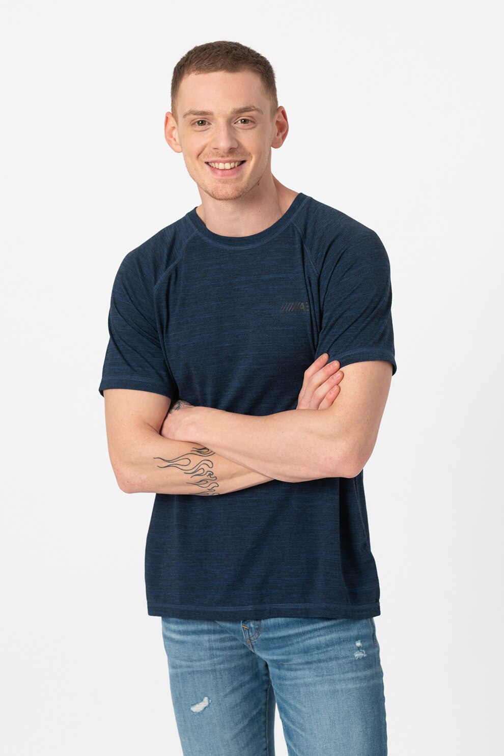 American Eagle, Tricou cu maneci raglan, Bleumarin