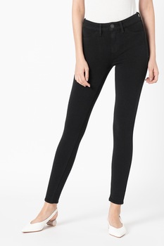 American Eagle, Jeggings skinny cu talie inalta, Negru American Eagle, Jeggings skinny cu talie inalta, Negru