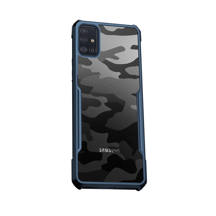 Husa UpFusion pentru Samsung Galaxy M31s - Camo Blue