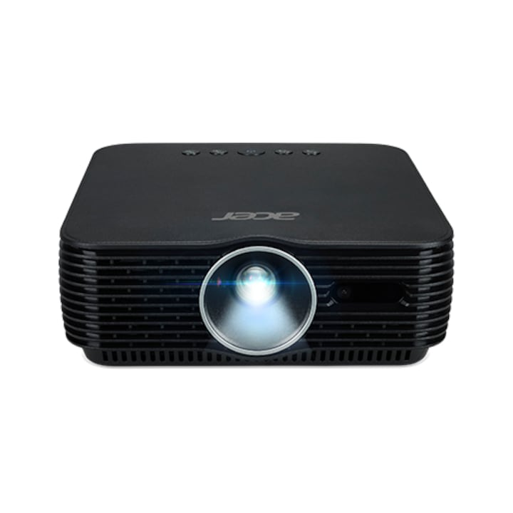 Acer DLP Projektor B250i, LED, Full HD 1920x1080 felbontás, 16:9 képarány, 1200 ANSI, fekete