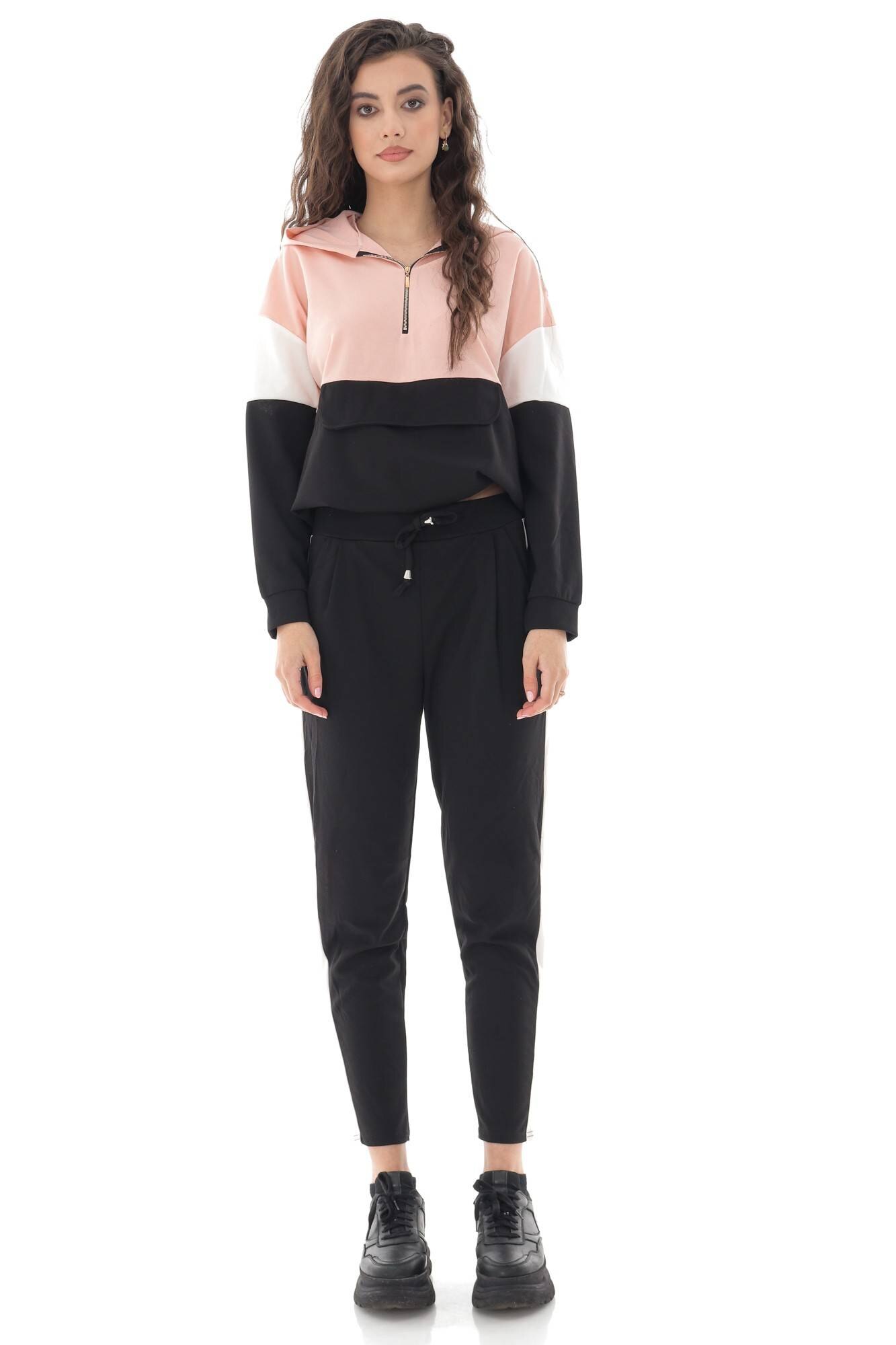 Trening de dama, lejer, negru/rose - ROH - TR430, ONESIZE