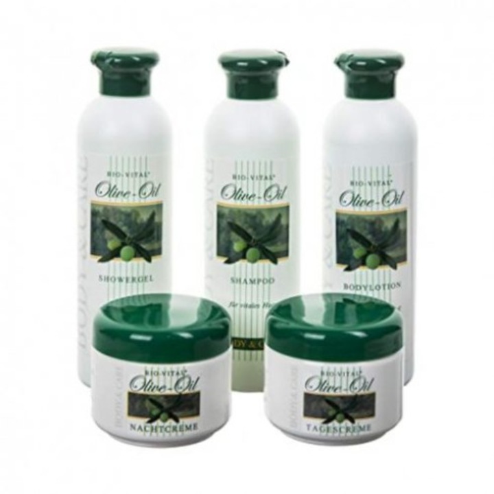 Bio Vital Oliva oil testápoló szett - a természetes hidratáló (3x250ml, 2x125ml)