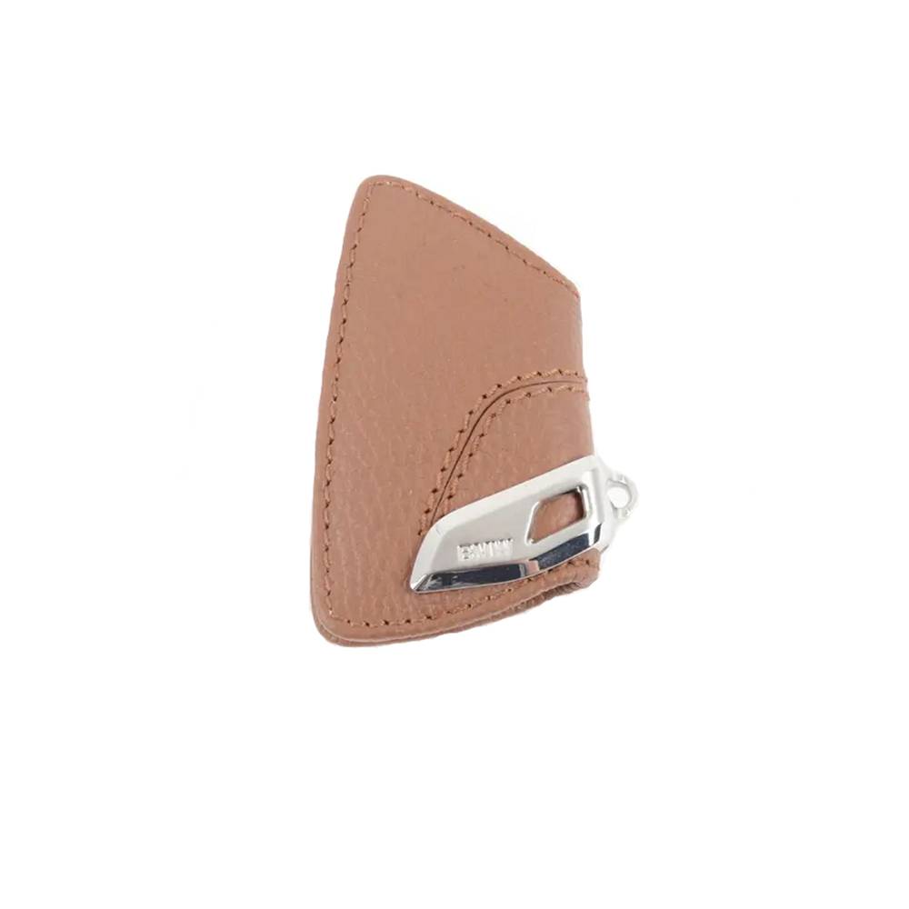 Husa pentru Cheie BMW,Crem/Gri