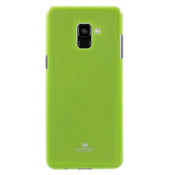 Husa de protectie, Mercury Jelly, Samsung Galaxy A8 (2018), Lime Husa de protectie, Mercury Jelly, Samsung Galaxy A8 (2018), Lime