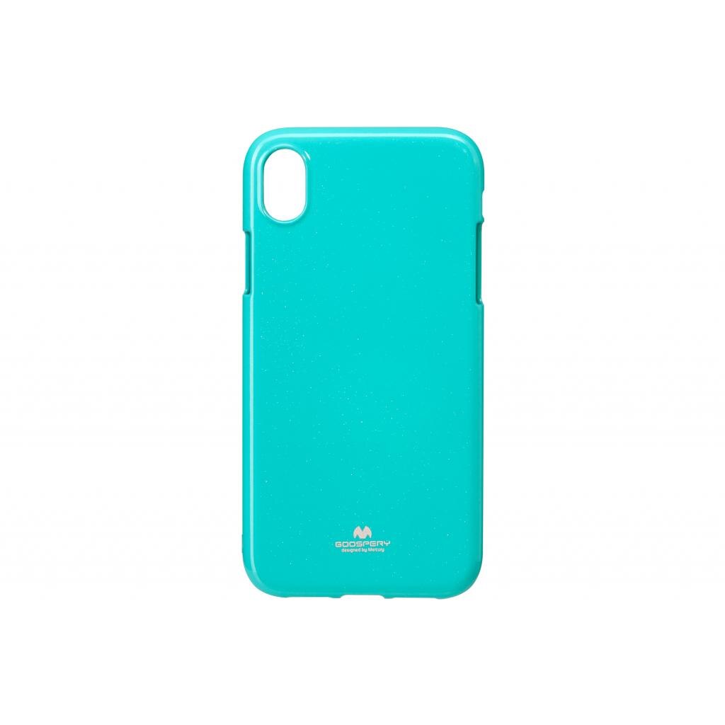 Husa de protectie, Mercury Jelly, iPhone XS Max, Turcoaz