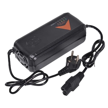 Incarcator Li-Ion 48V , 12 A pentru biciclete, scutere, motociclete electrice elSales ELS-4812 , negru Incarcator Li-Ion 48V , 12 A pentru biciclete, scutere, motociclete electrice elSales ELS-4812 , negru