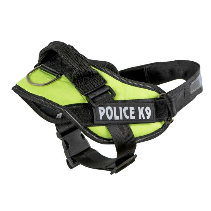 Hám kutyáknak, Police K9, sárga, S