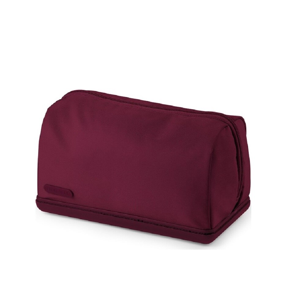 Geanta de cosmetice pentru calatorie, Lexon, Hibrid, visiniu