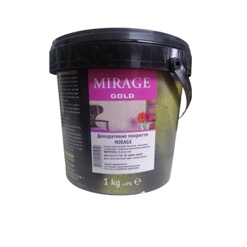Vopsea decorativa, pentru interior, Mirage Gold 1 kg Vopsea decorativa, pentru interior, Mirage Gold 1 kg