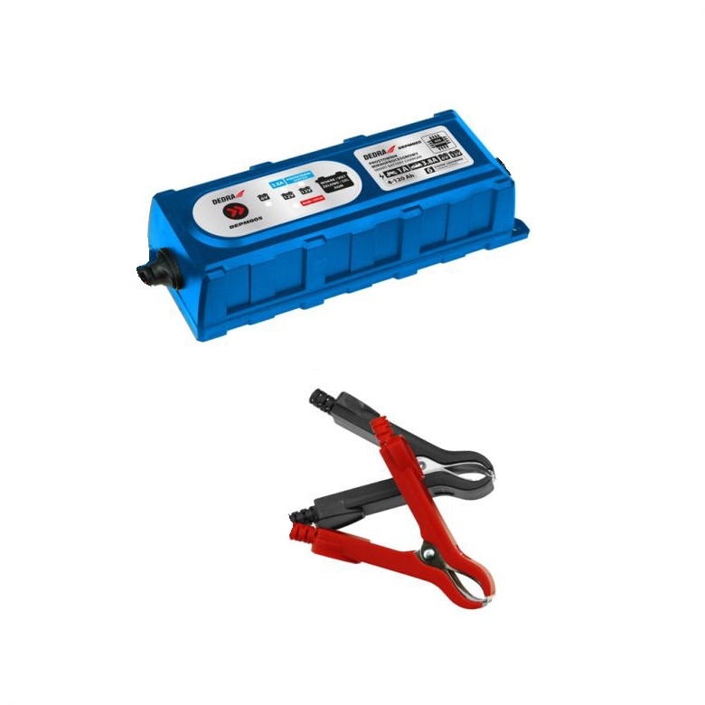 Redresor digital, microprocesor, incarcare 1A - 3.8A, 6 V- 12V, baterii 4 - 120Ah, Dedra