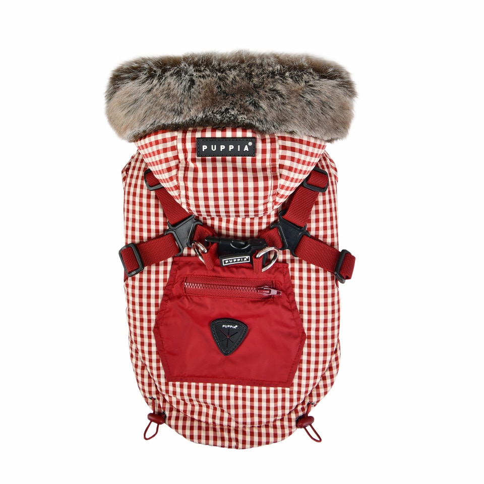 Haina caini Puppia Bellamy PATD-JM1762, rosu, XL