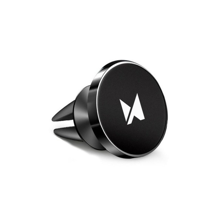 Suport Auto Magnetic Wozinsky Pentru Masina, Cu Prindere In Ventilatie, Negru Wmh-04