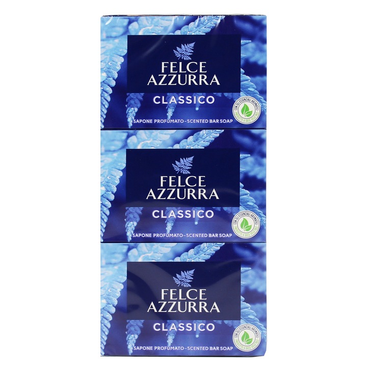 Felce Azzurra Solid Soap Classic Парфюм, комплект от 3 бр x 100g