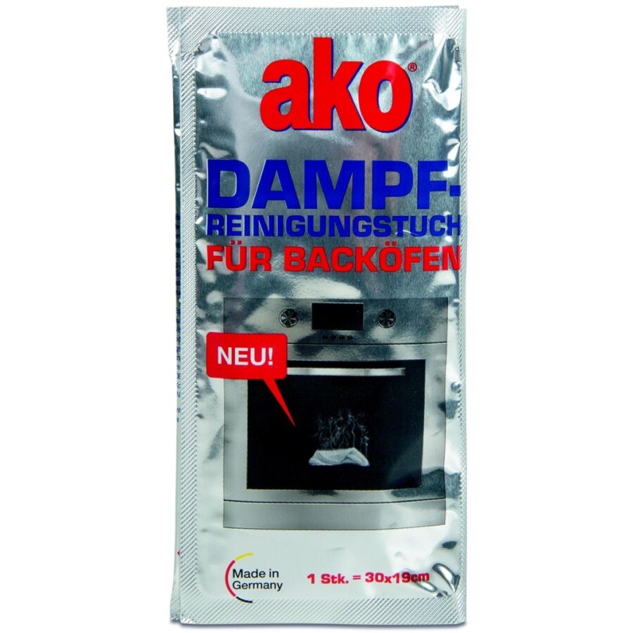 Set 3 carpe de curatat cu aburi cuptoare Ako, 40 grade, 3 minute