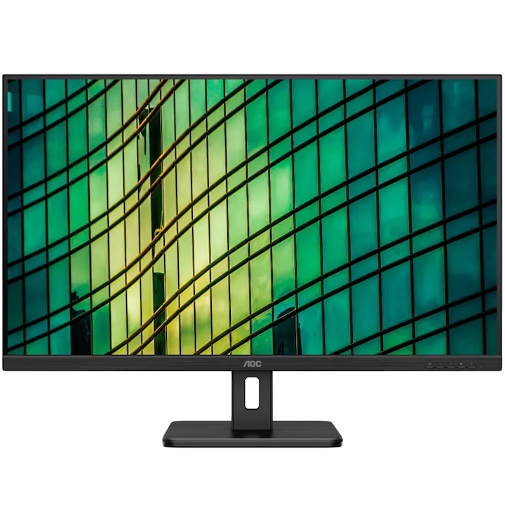 Монитор AOC 31.5", VA, 4K Ultra HD, 60Hz, 4ms, Displayort, Vesa, Черен, U32E2N