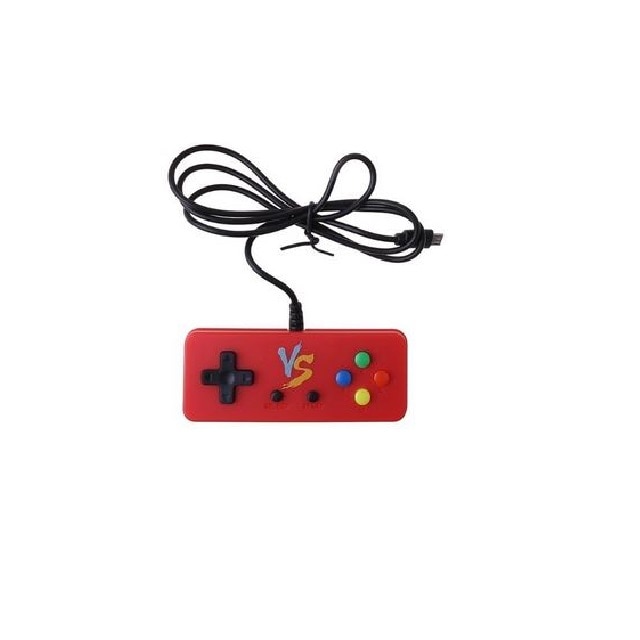 Consola retro portabila, STELS, K51, 500 de jocuri, Rosu