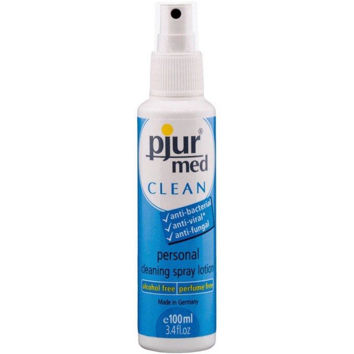 Erotikus játéktisztító spray, Pjur Med Clean, 100ml