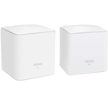 Sistem Mesh Tenda Nova MW5s (2-pack) Dual-Band Gigabit AC1200, MU-MIMO și Beamforming acoperire 230 mp Sistem Mesh Tenda Nova MW5s (2-pack) Dual-Band Gigabit AC1200, MU-MIMO și Beamforming acoperire 230 mp