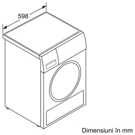 Uscator de rufe cu condensare si pompa de caldura Bosch WTW85590BY, 8 kg, SelfCleaning Condenser, AutoDry, A+++