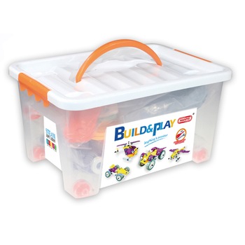 Set de constructie Mappy Build&Play - STEAM, 4 in 1, 98 piese, EM7753 Set de constructie Mappy Build&Play - STEAM, 4 in 1, 98 piese, EM7753