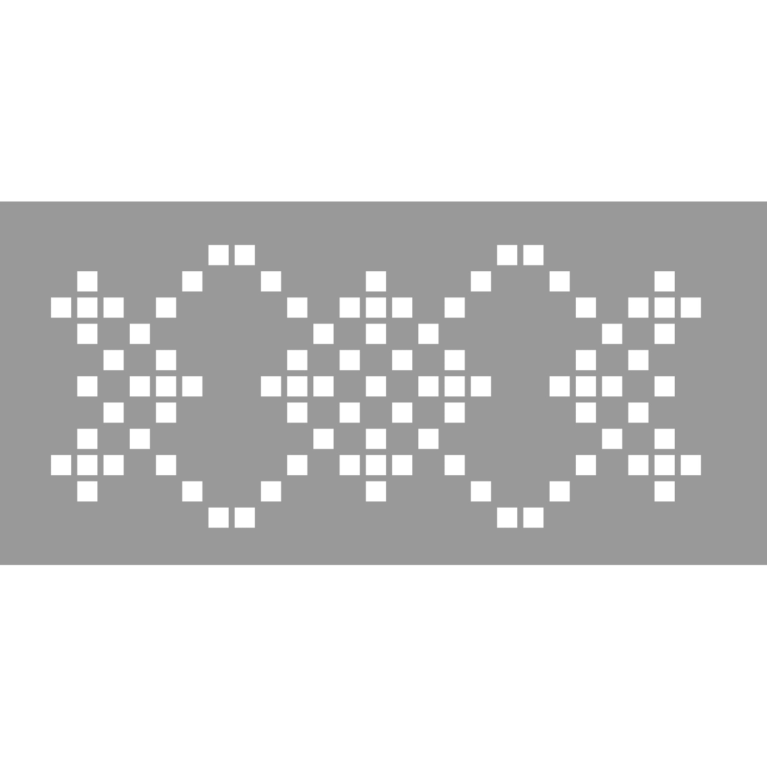 Sablon 59 x 29cm, Repetitiv - Traditional Brau - SMTR01