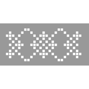 Sablon 59 x 29cm, Repetitiv - Traditional Brau - SMTR01 Sablon 59 x 29cm, Repetitiv - Traditional Brau - SMTR01