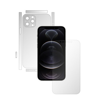 Folie Full Body Invisible Skinz HD pentru Apple iPhone 12 Pro - Protectie Siliconica Ultra-Clear cu taiere Split Cut pentru Ecran, Carcasa Spate si Laterale, Skin Adeziv Transparent Folie Full Body Invisible Skinz HD pentru Apple iPhone 12 Pro - Protectie Siliconica Ultra-Clear cu taiere Split Cut pentru Ecran, Carcasa Spate si Laterale, Skin Adeziv Transparent