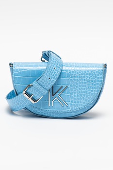 Kendall + Kylie, Geanta din piele ecologica cu bareta detasabila Cynthia, Albastru deschis Kendall + Kylie, Geanta din piele ecologica cu bareta detasabila Cynthia, Albastru deschis